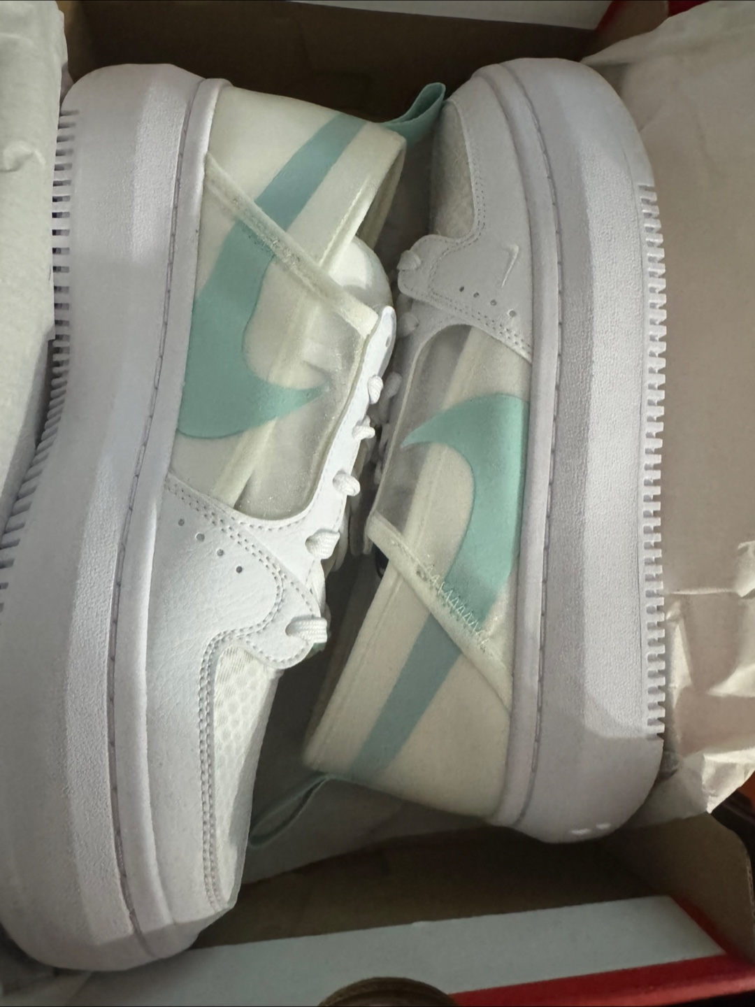 Nike Court Vision Alta TXT White/Light Dew US 10 - photo 2