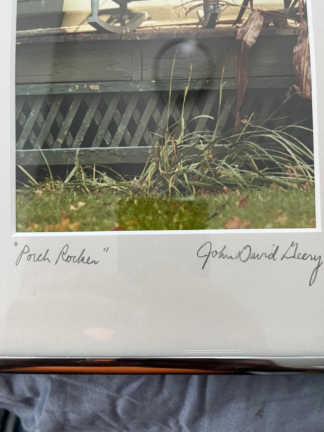 Framed "Porch Rocker" Print by John David Deery image indicator(2)