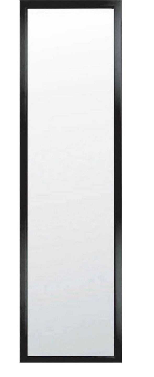 Black Framed Full Length Mirror (123cm x 34cm)