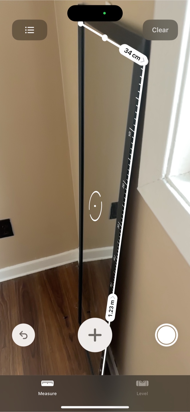 Black Framed Full Length Mirror (123cm x 34cm) - photo 4