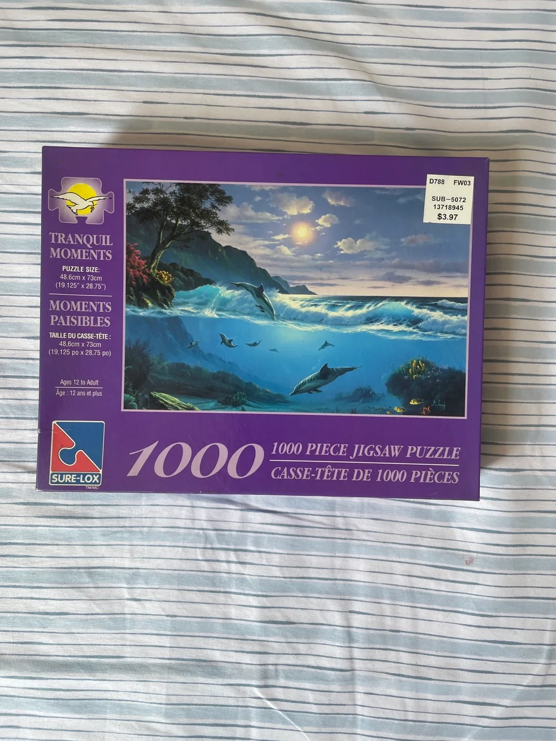🧩 1000-Piece Jigsaw Puzzle $3.97 (Firm) 🌊 thumbnail