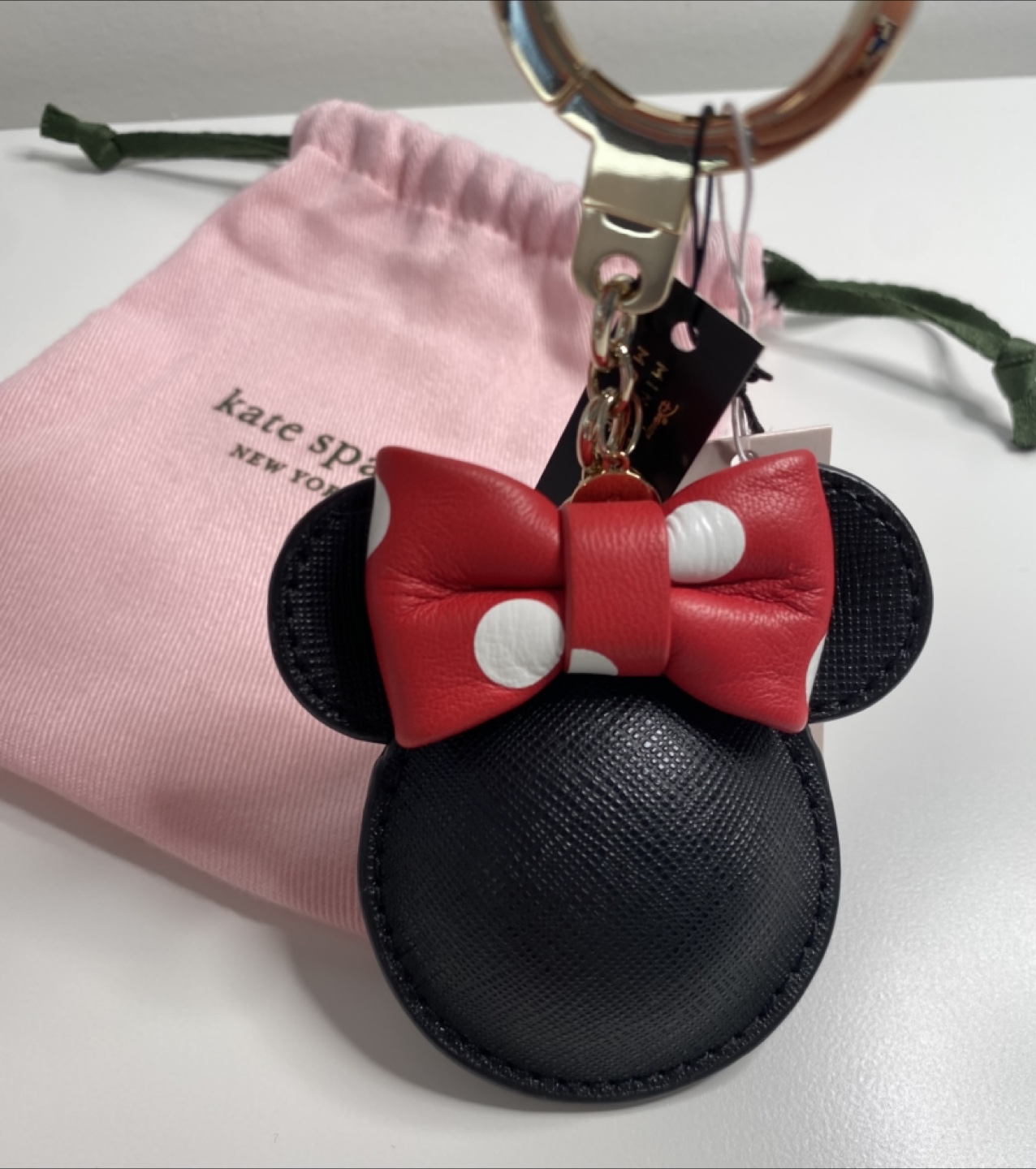 Kate Spade Disney Minnie Mouse Keychain