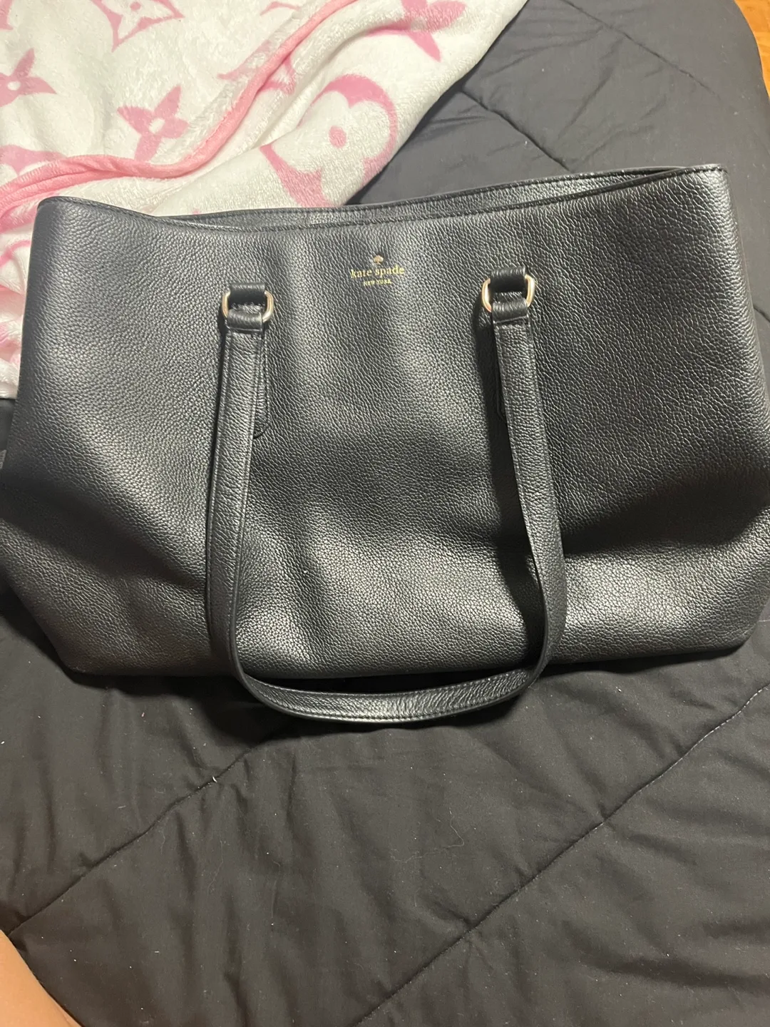 Kate Spade Black Tote Bag thumbnail