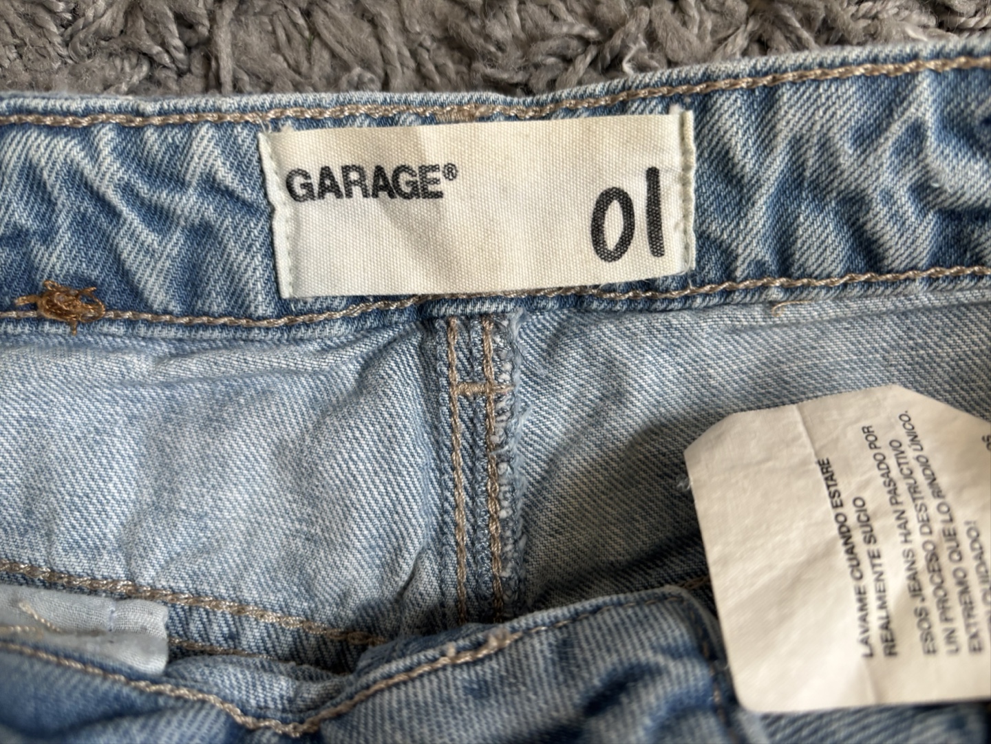 Garage distressed denim shorts - photo 4