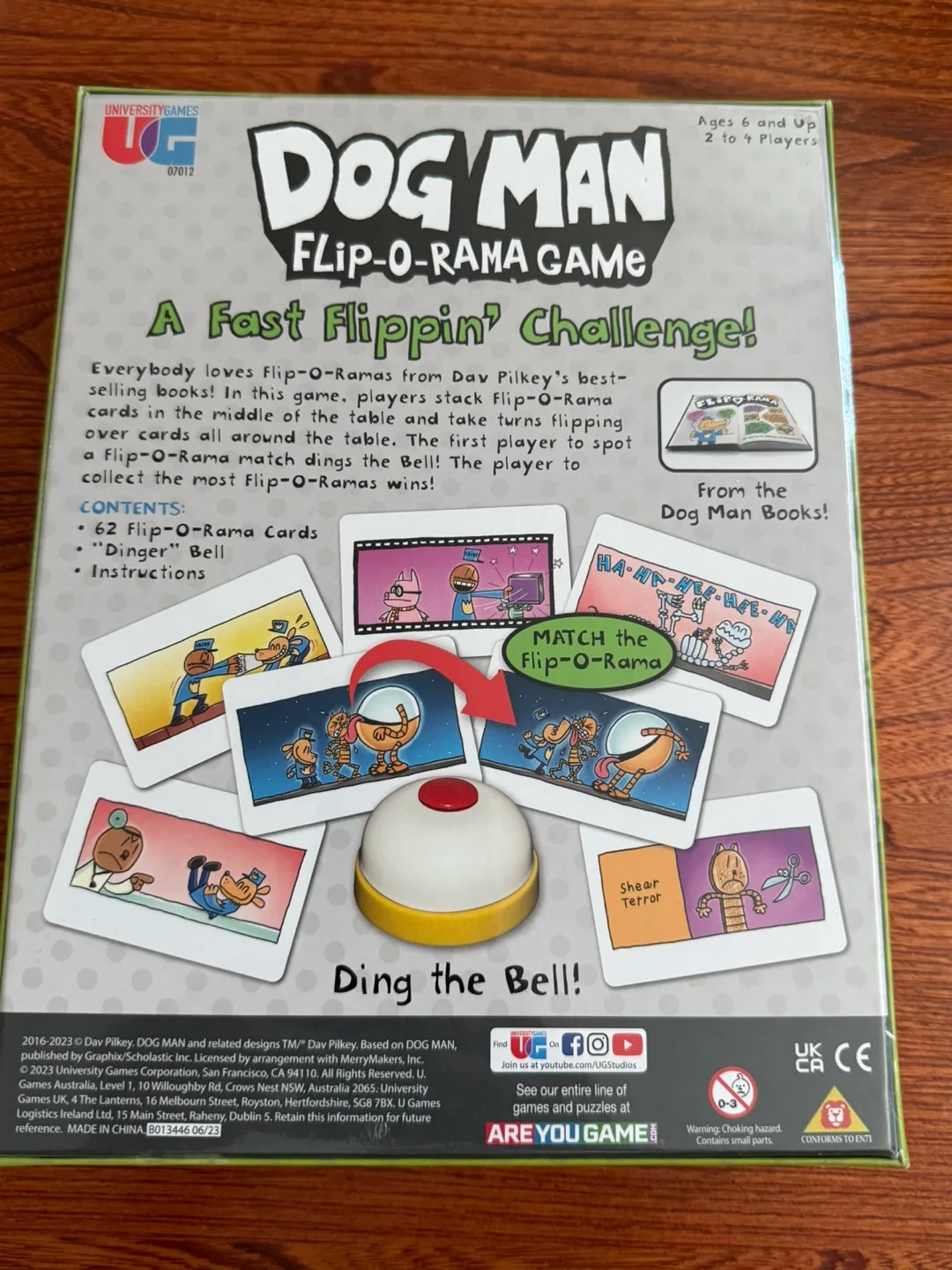 Dog Man Flip-O-Rama Game - New in Box! image indicator(2)