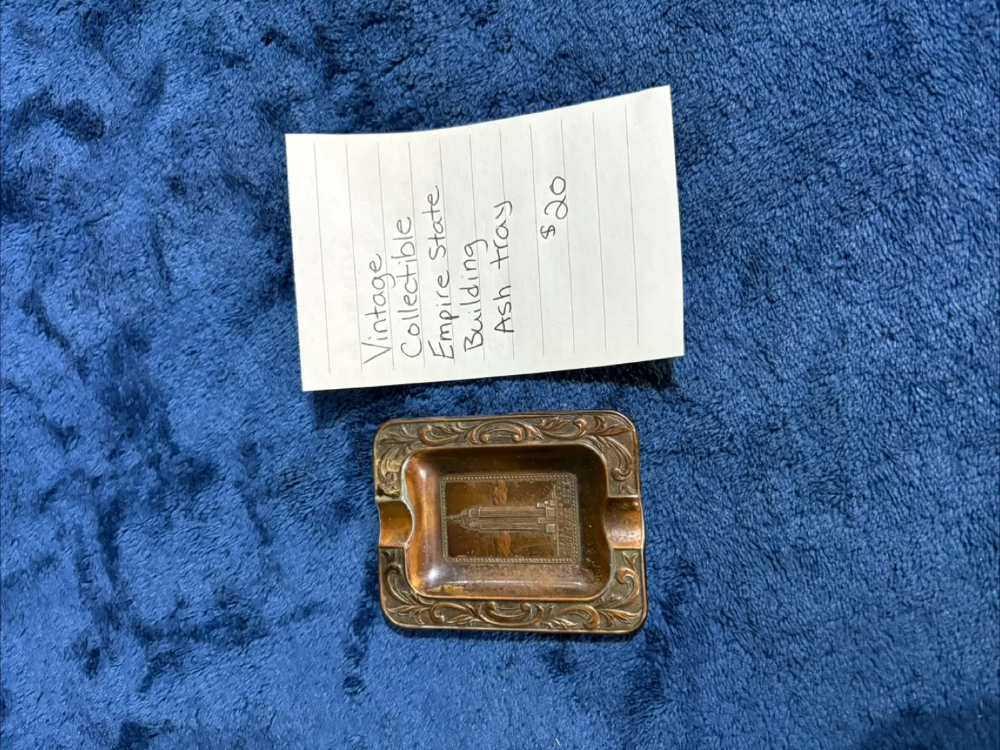 Vintage Collectible Empire State Building Ashtray thumbnail