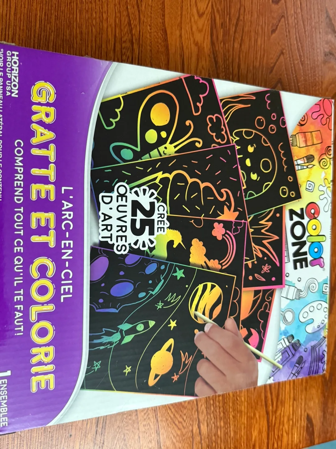 Color Zone Scratch N' Color Art Set image indicator(2)