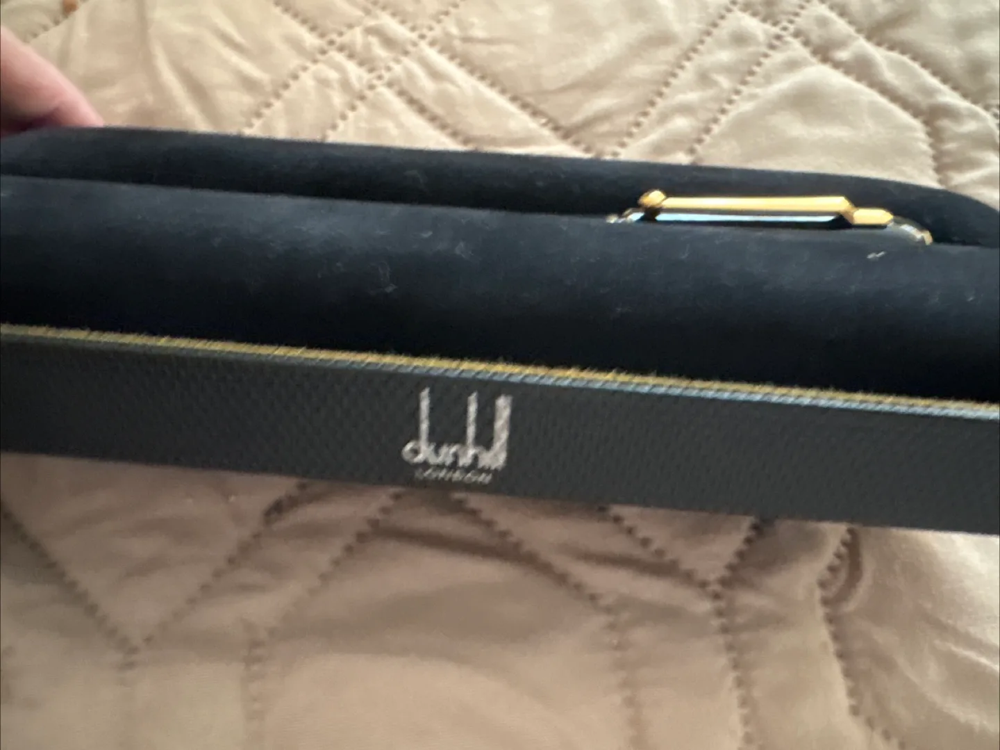 Dunhill Sidecar Black & Gold Mechanical  Pencil with Box image indicator(2)