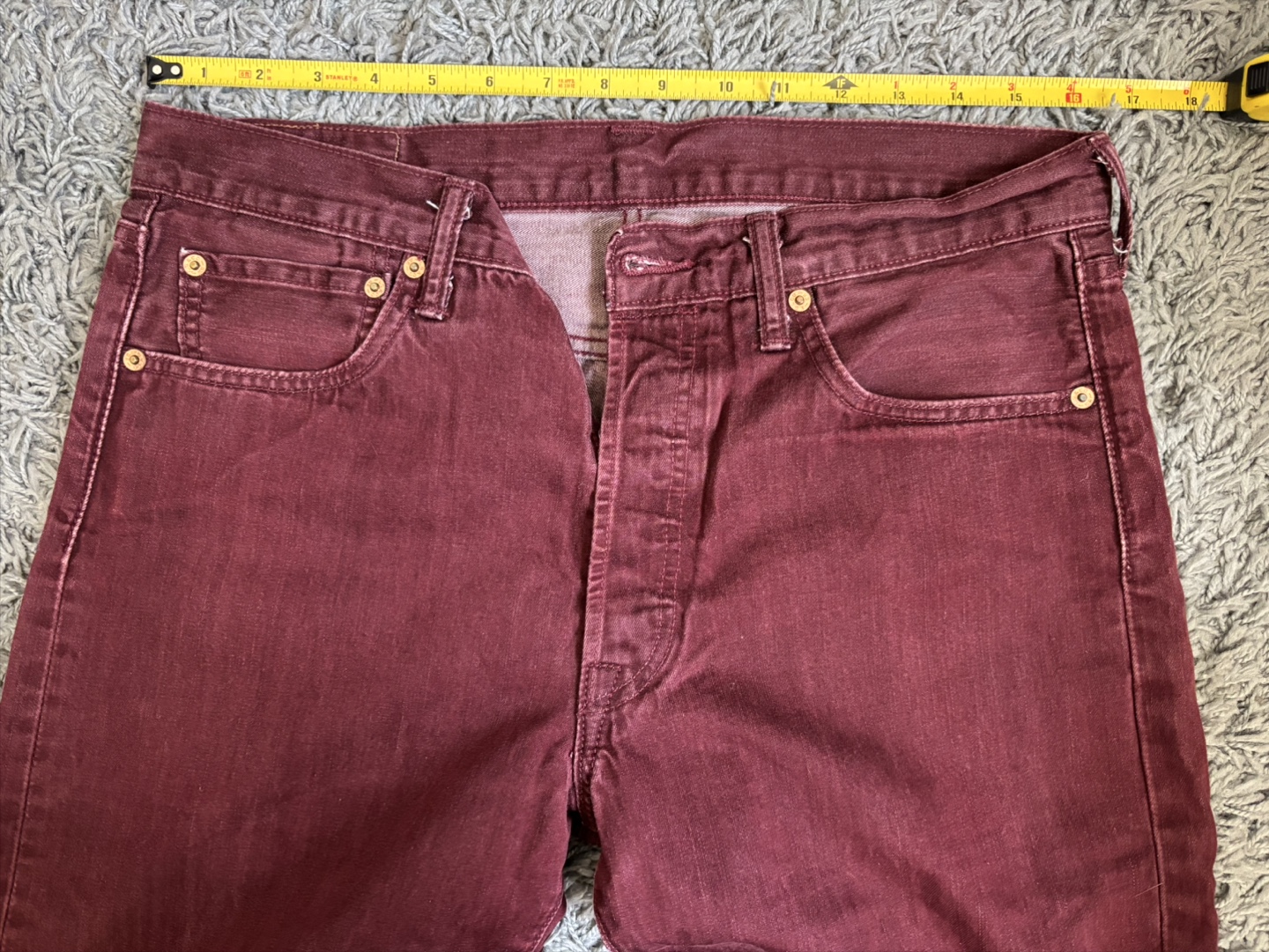 Levi’s 501 Straight Leg Denim Jeans - photo 4