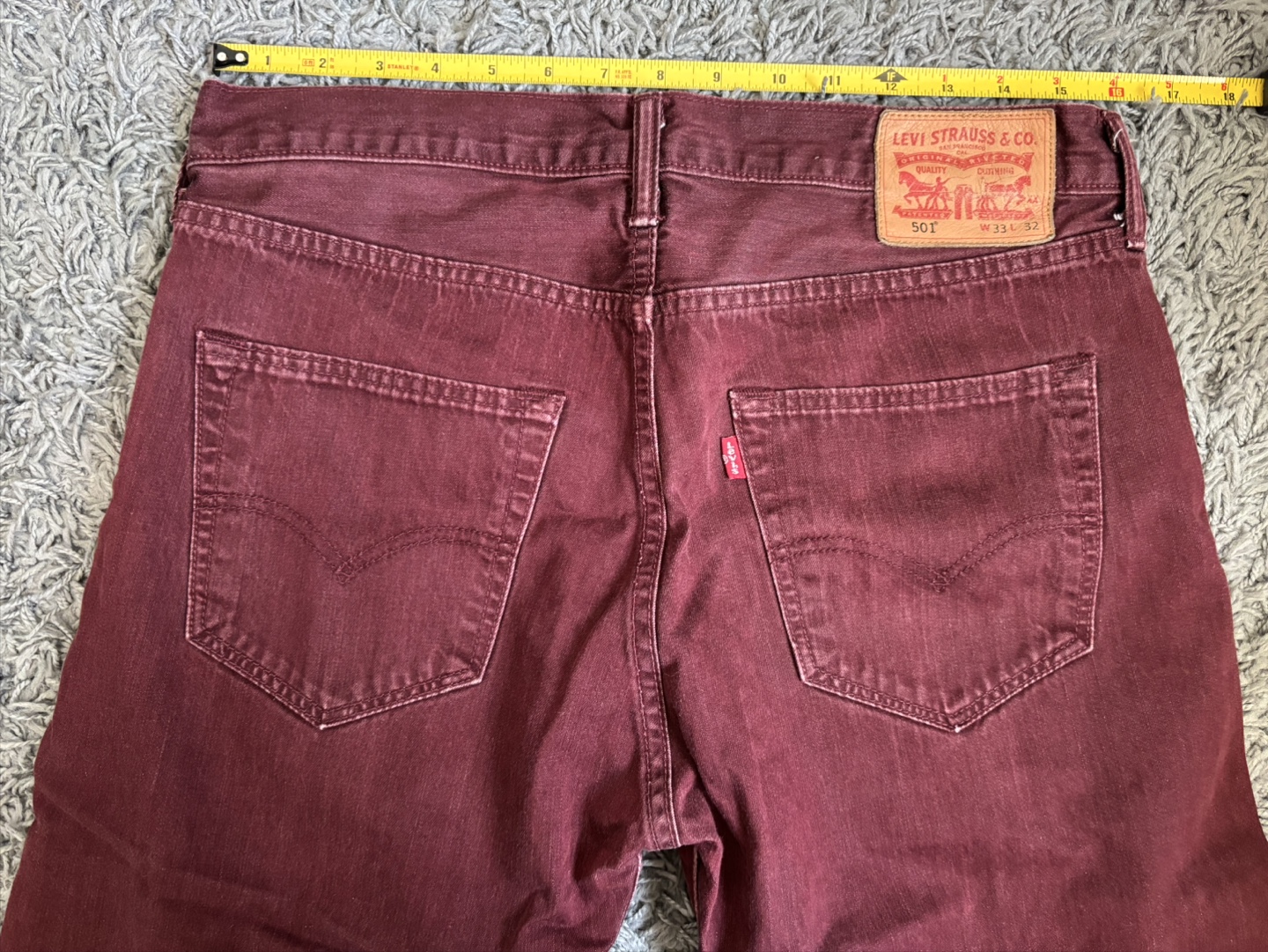 Levi’s 501 Straight Leg Denim Jeans - photo 5