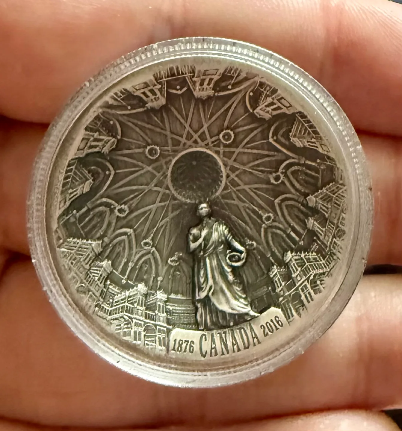 2016 Canada $25 Silver Coin - Library of Parliament thumbnail