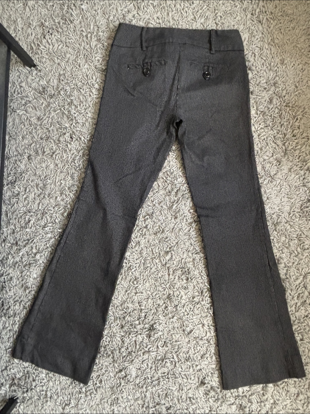 Bootcut pintstripe pants - photo 2