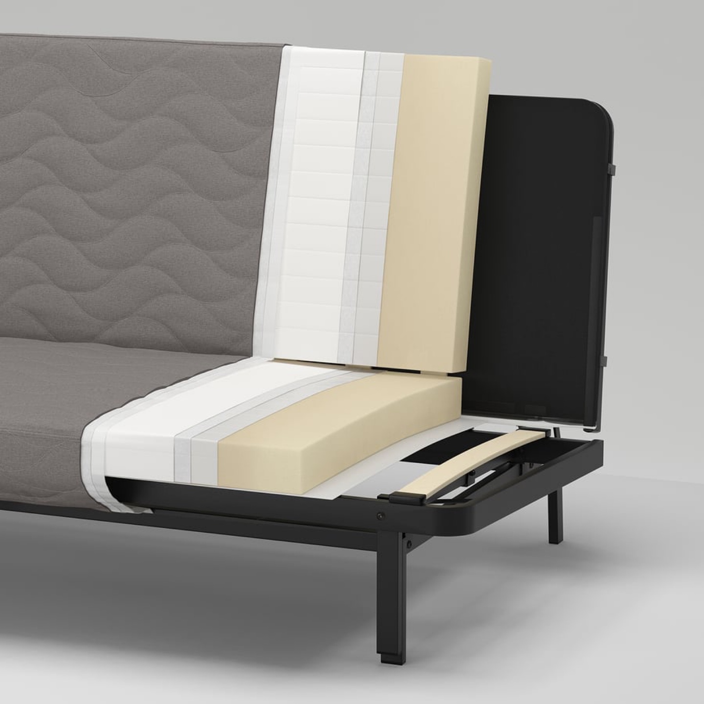 IKEA Balkarp Sleeper Sofa Bed - White - photo 5