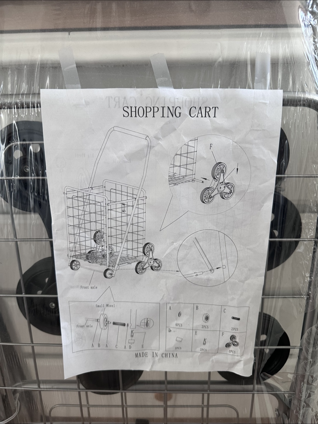 VEVOR Stair Climbing Shopping Cart - New - photo 5