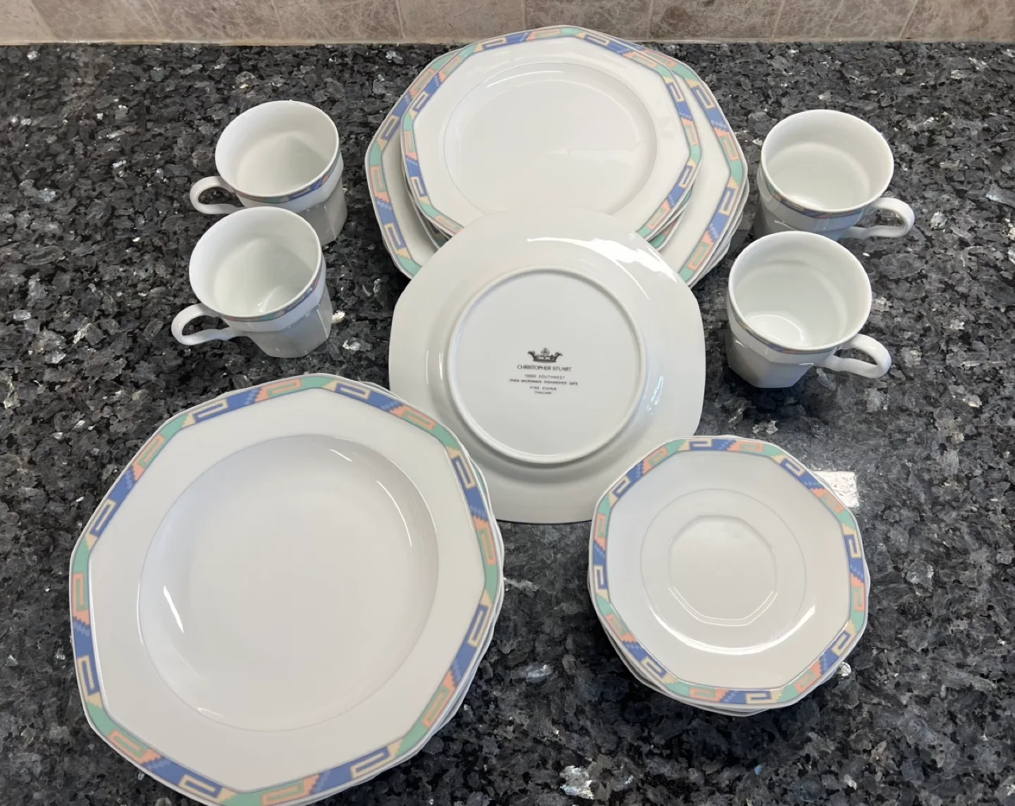 Christopher Stuart dinnerware set of 4 image indicator(2)