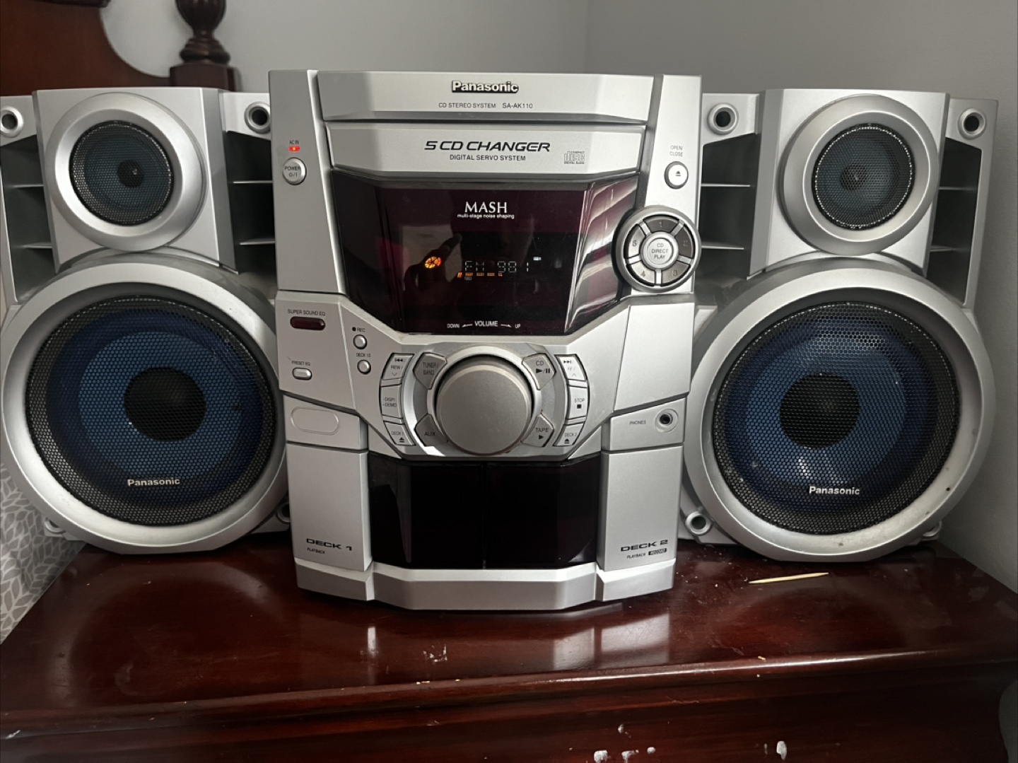 Panasonic SA-AK110 CD Stereo System - photo 4