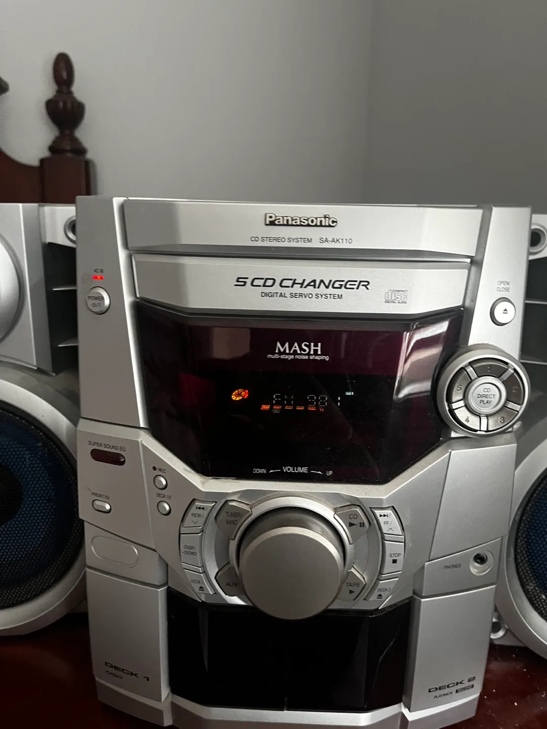 Panasonic SA-AK110 CD Stereo System thumbnail