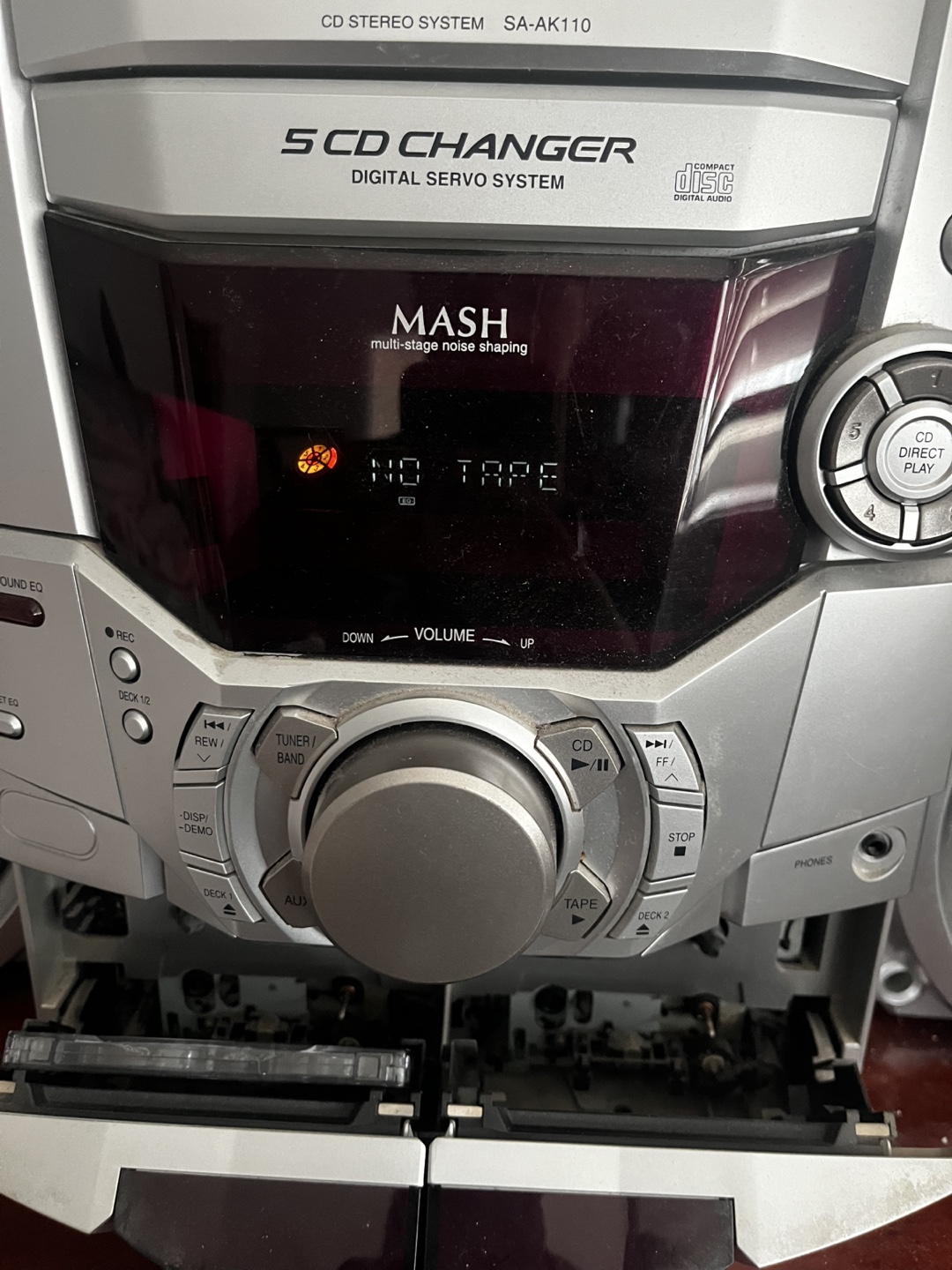 Panasonic SA-AK110 CD Stereo System - photo 5