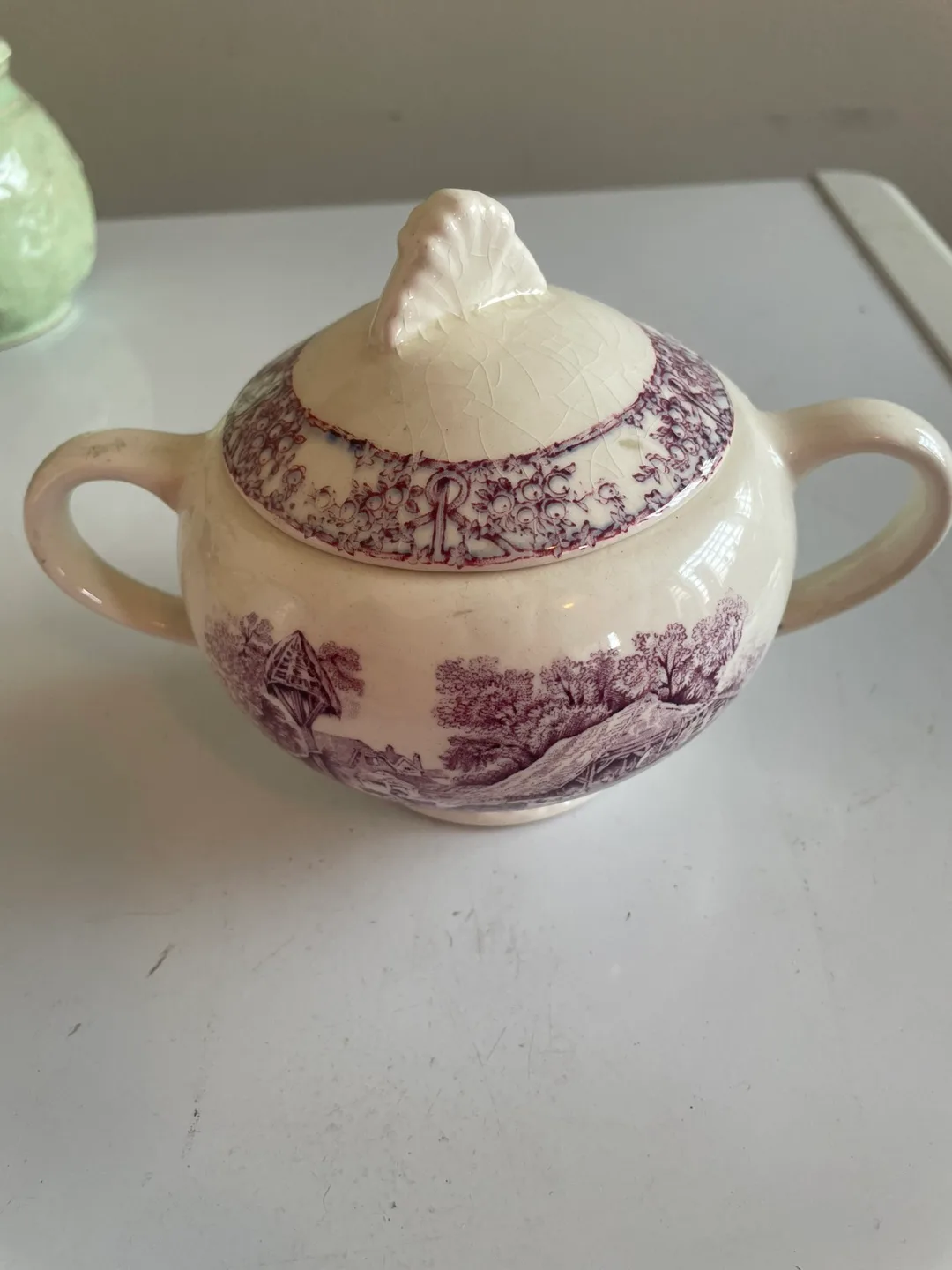 Vintage China Ceramic Tea Pot Collection image indicator(4)