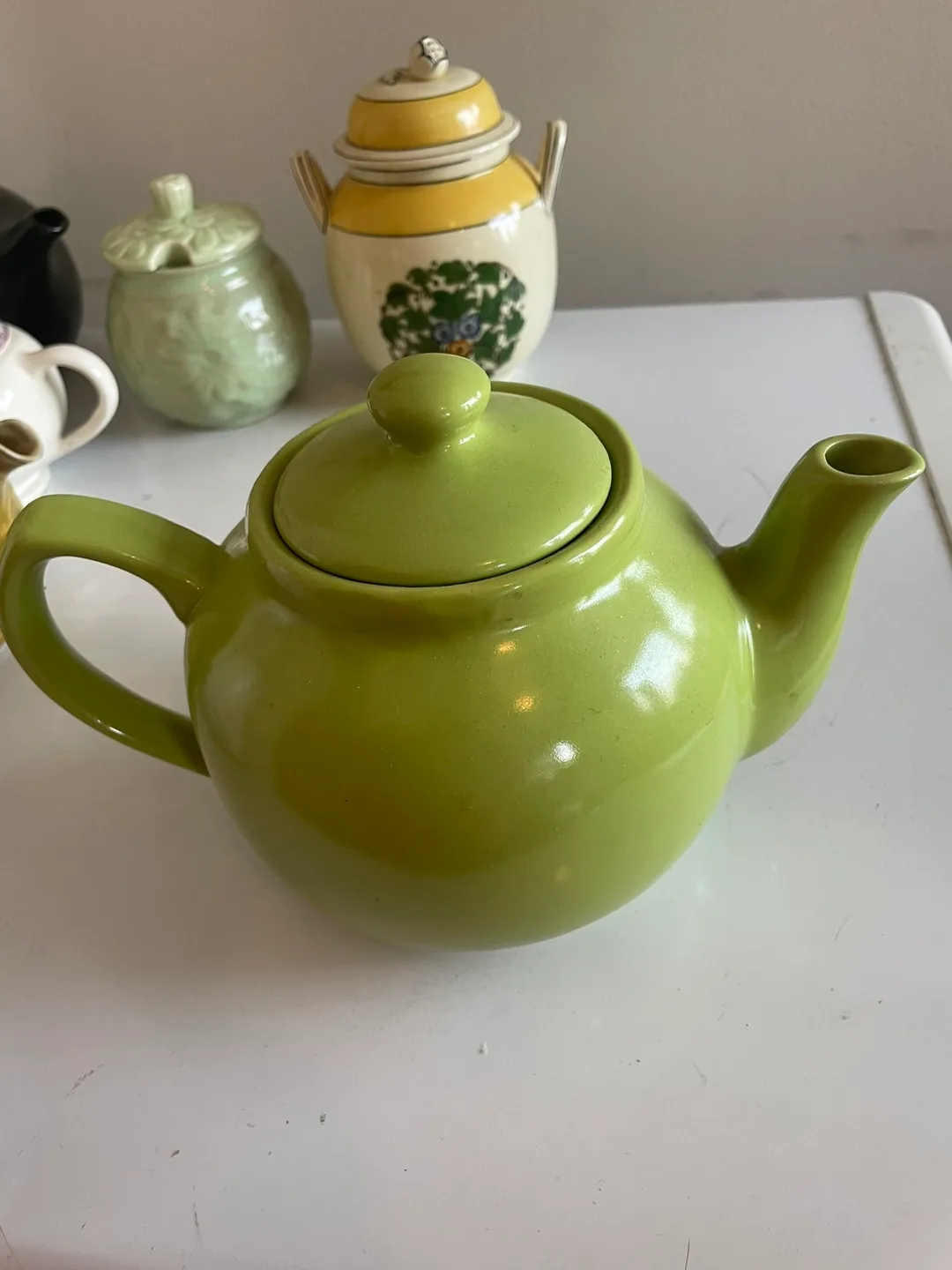 Vintage China Ceramic Tea Pot Collection image indicator(7)