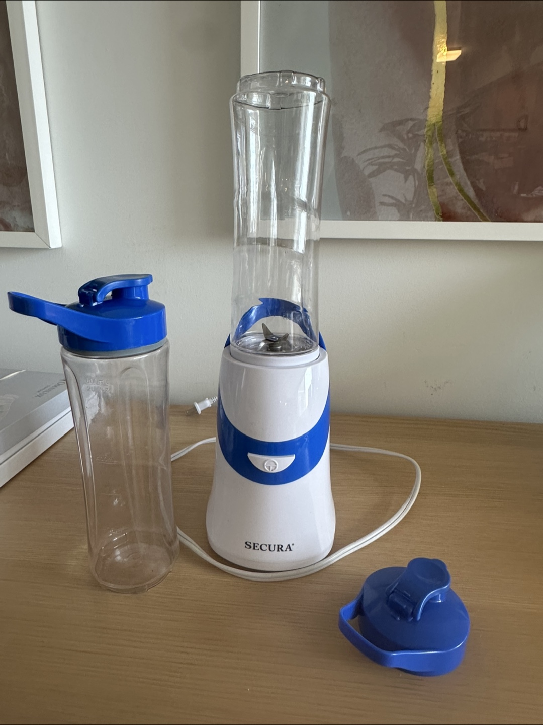 Secura Personal Size Blender for Shakes and Smoothies