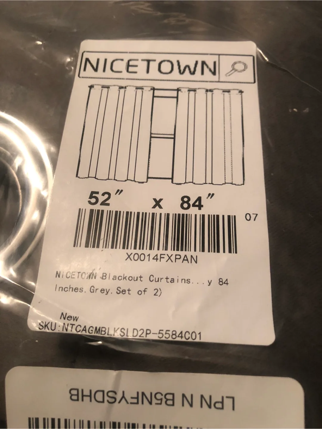 NICETOWN Blackout Curtains 52" x 84" image indicator(2)