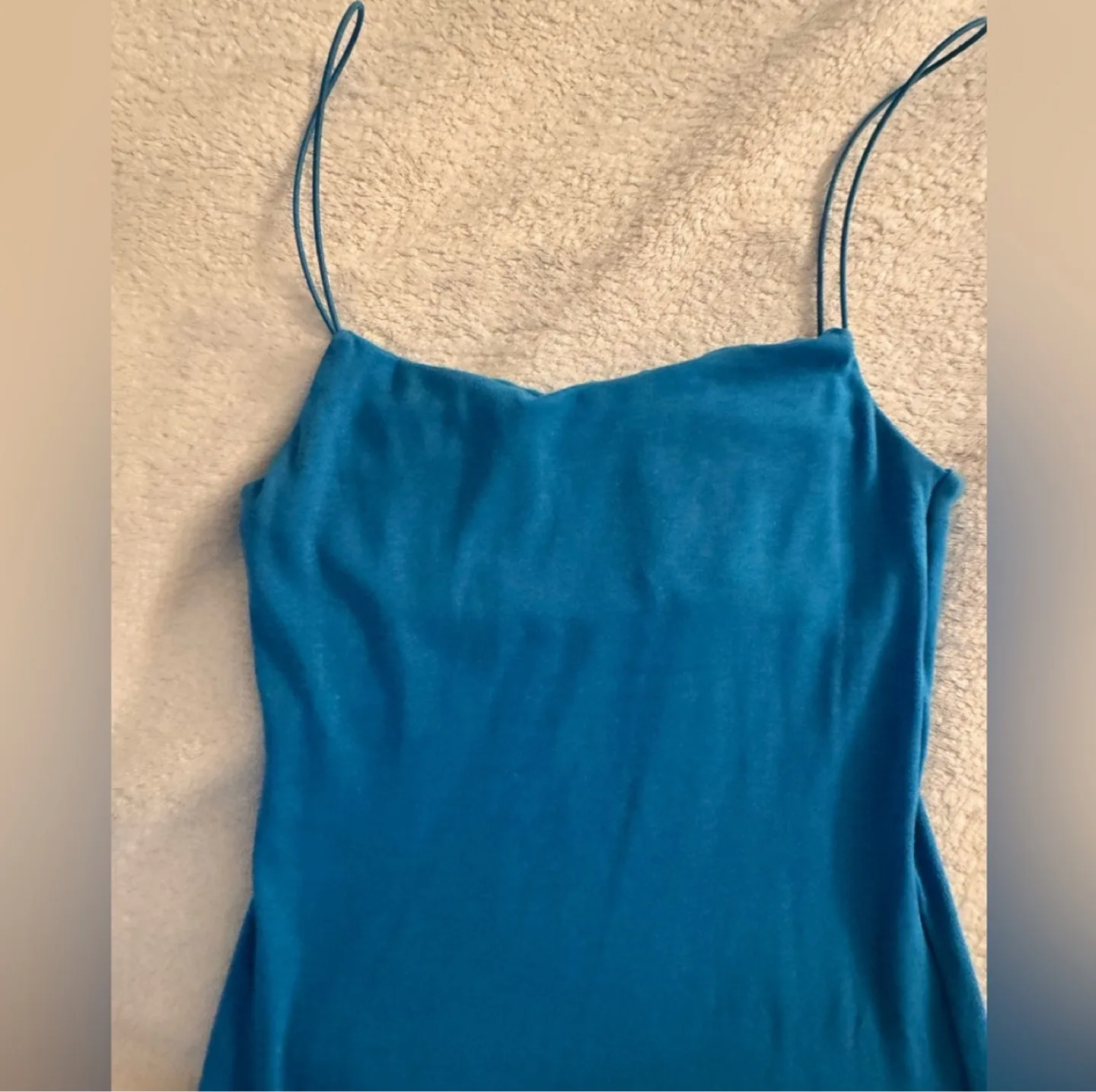 Zara Blue Mini Dress - Size S image indicator(3)