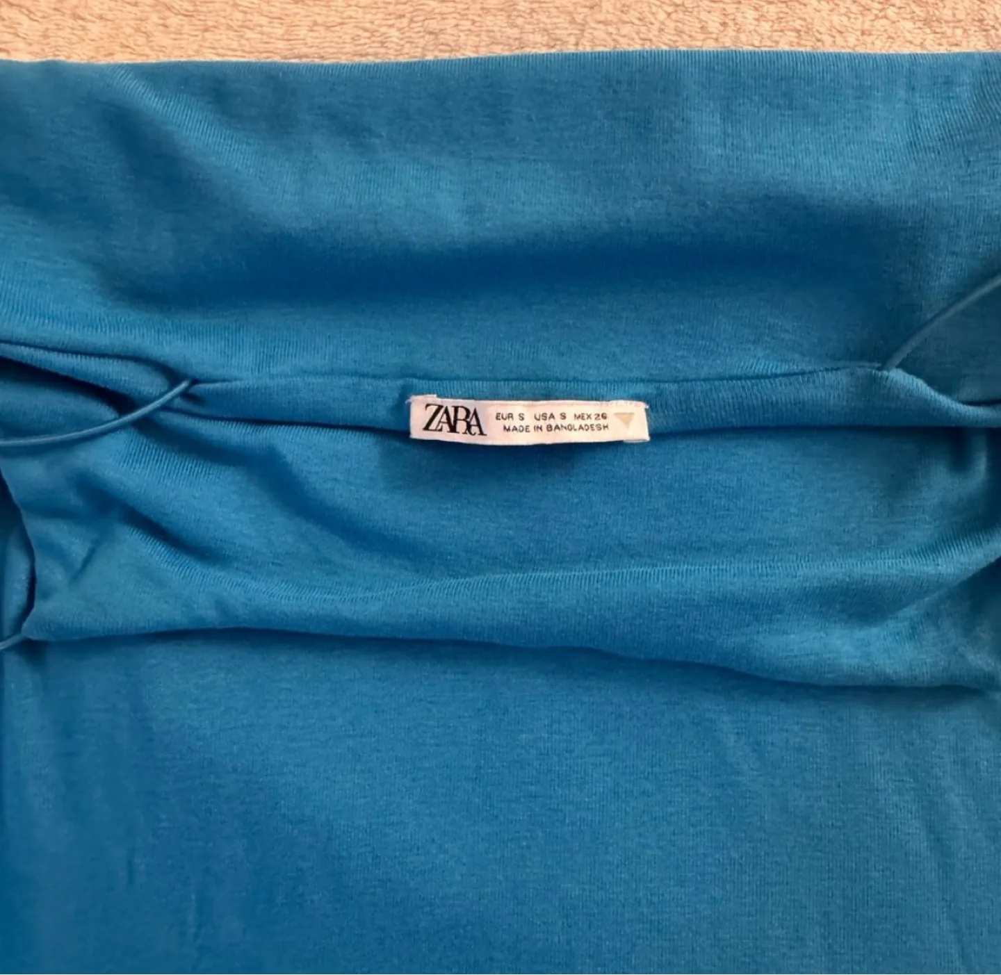 Zara Blue Mini Dress - Size S image indicator(4)
