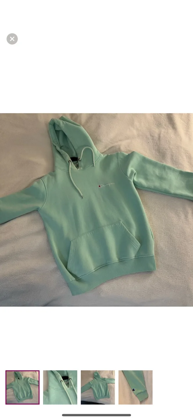 Champion Hoodie - Mint Green thumbnail