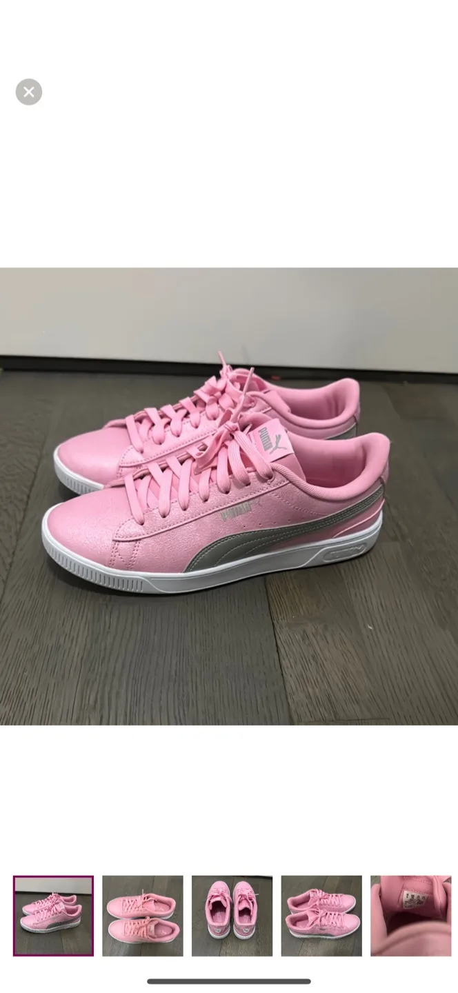 Puma Pink Sneakers - Size 7 thumbnail