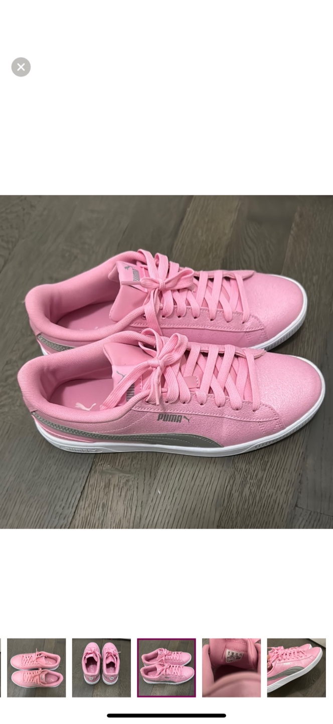 Puma Pink Sneakers - Size 7 - photo 4