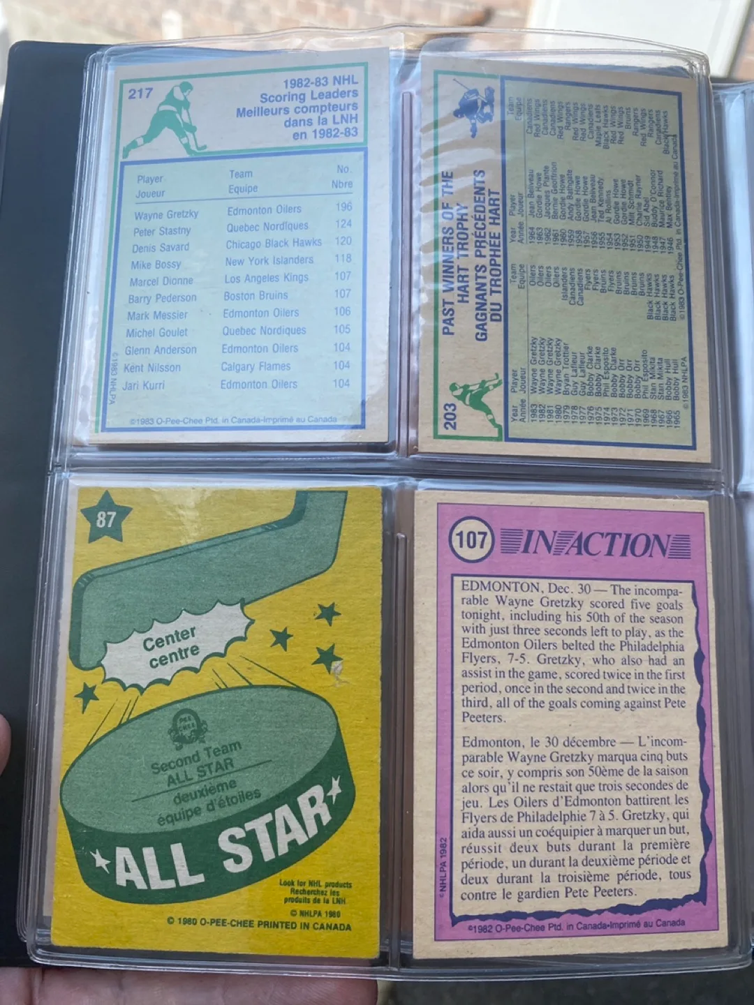 Wayne Gretzky Hockey Cards - 1982-83 NHL image indicator(3)