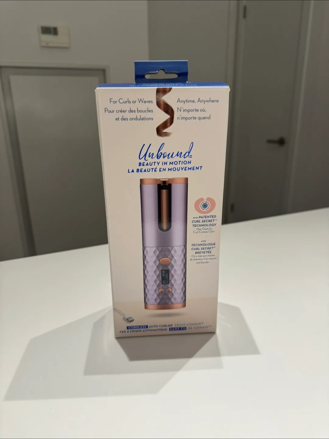 Conair Unbound Cordless Auto Curler - New in Box! thumbnail