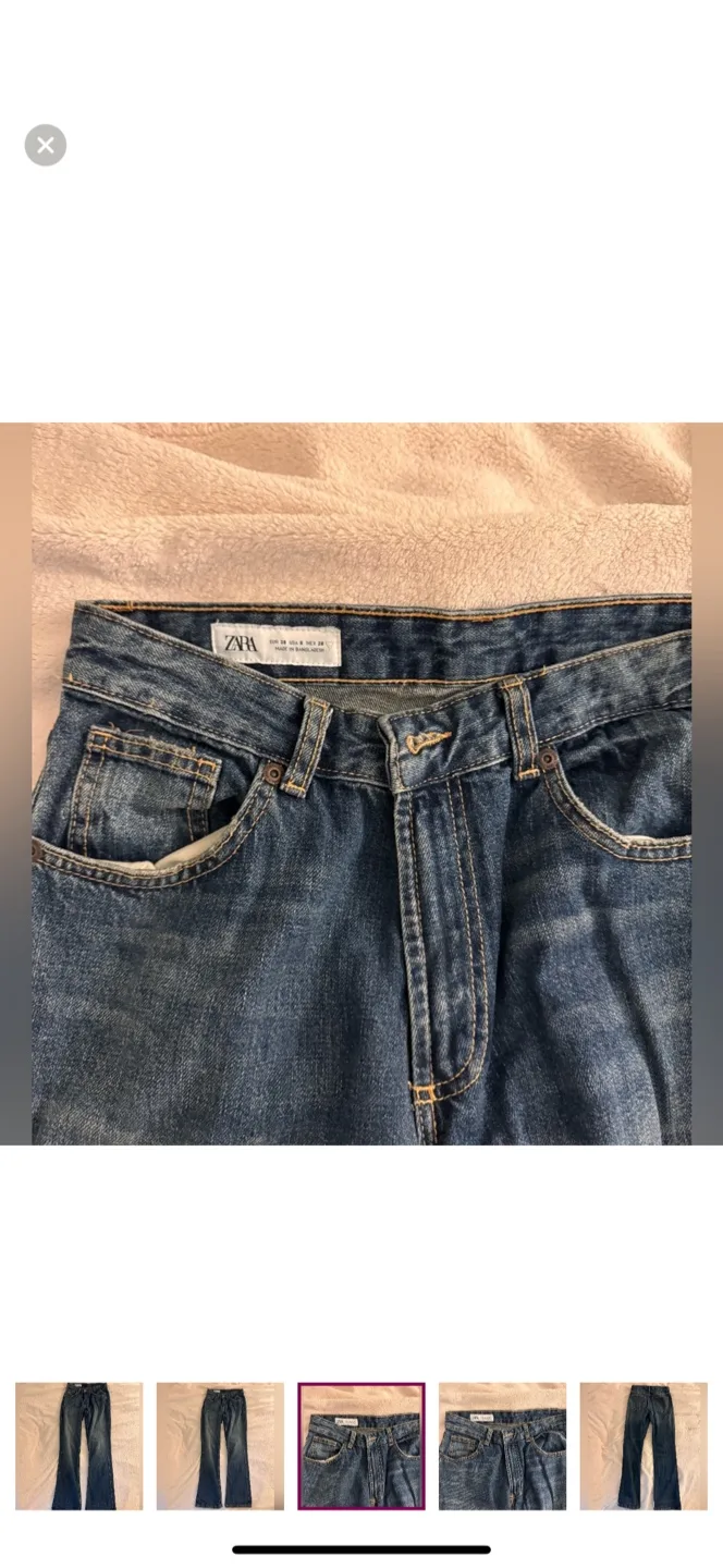 Zara Denim Jeans - Size 38 (US 6) image indicator(3)