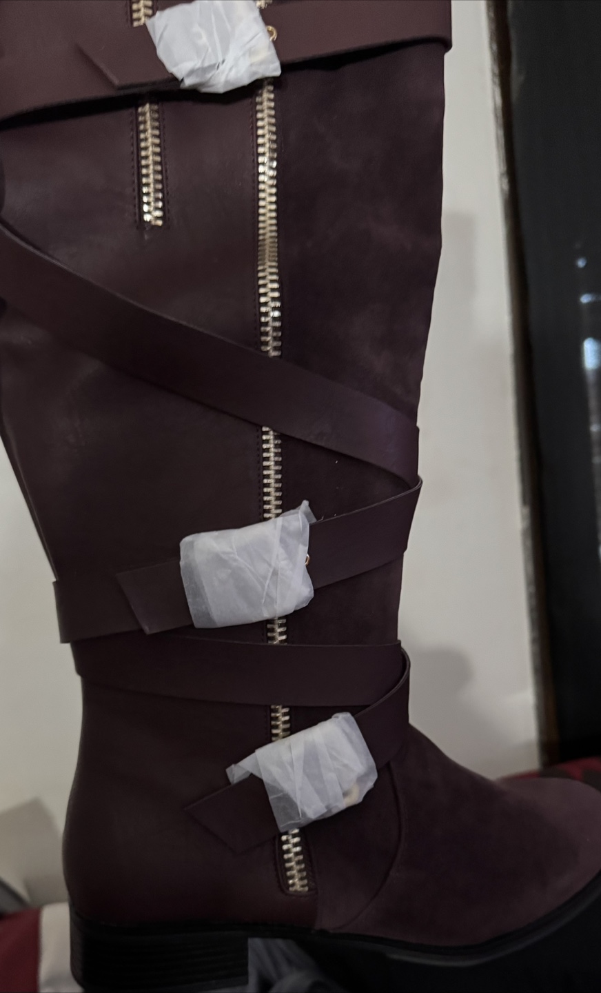 Vince Camuto Brown Knee High Boots - New - photo 3