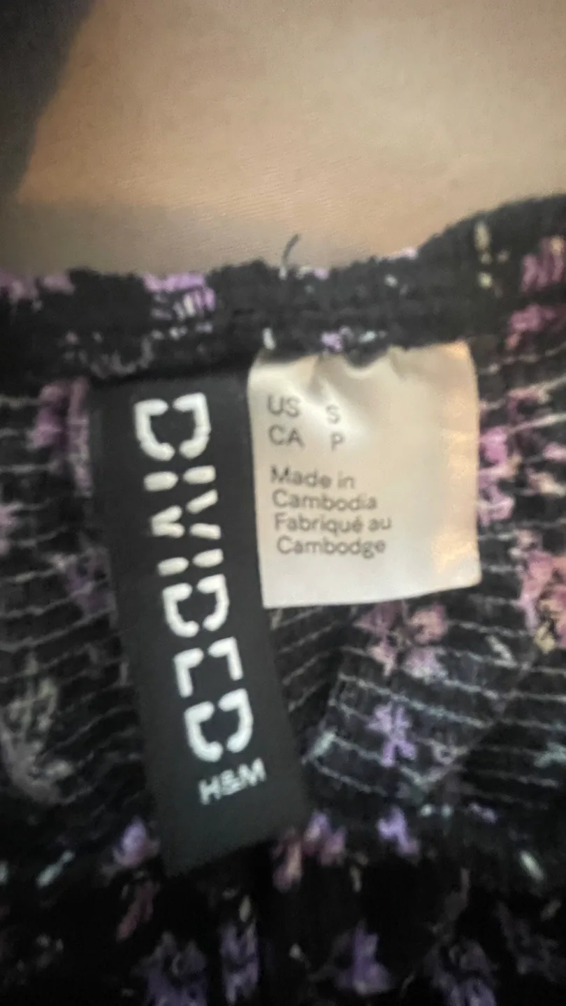 H&M Divided Floral Dress - Size S image indicator(2)