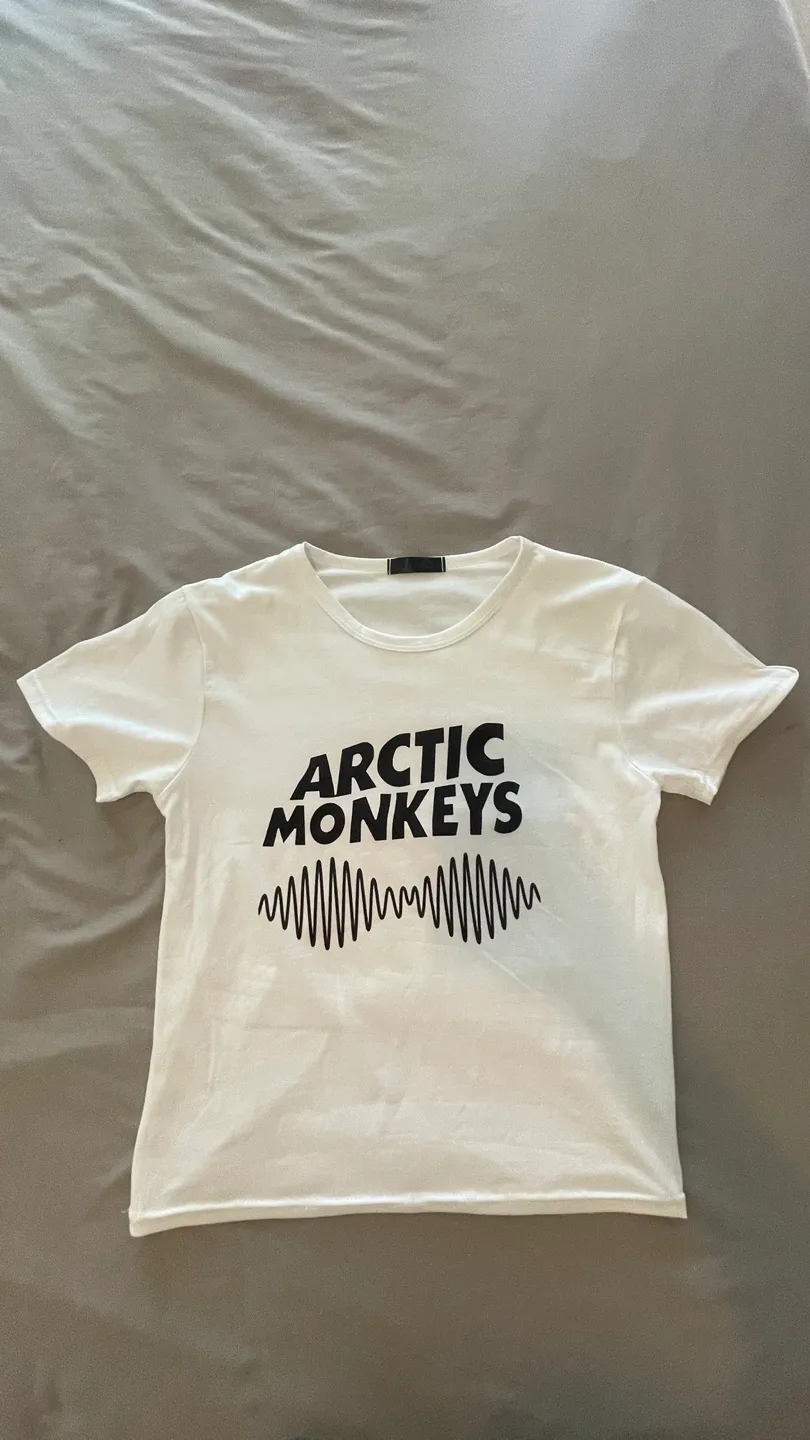 Arctic Monkeys White T-Shirt thumbnail