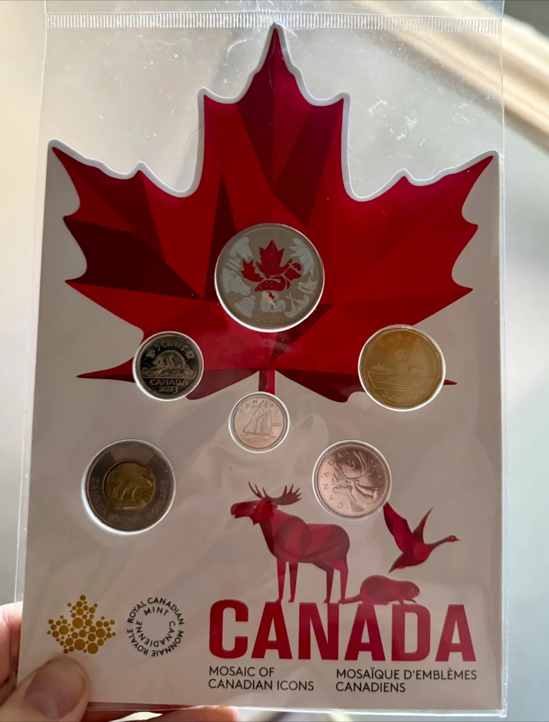 2023 Canada Mosaic of Canadian Icons 6-Coin Set thumbnail