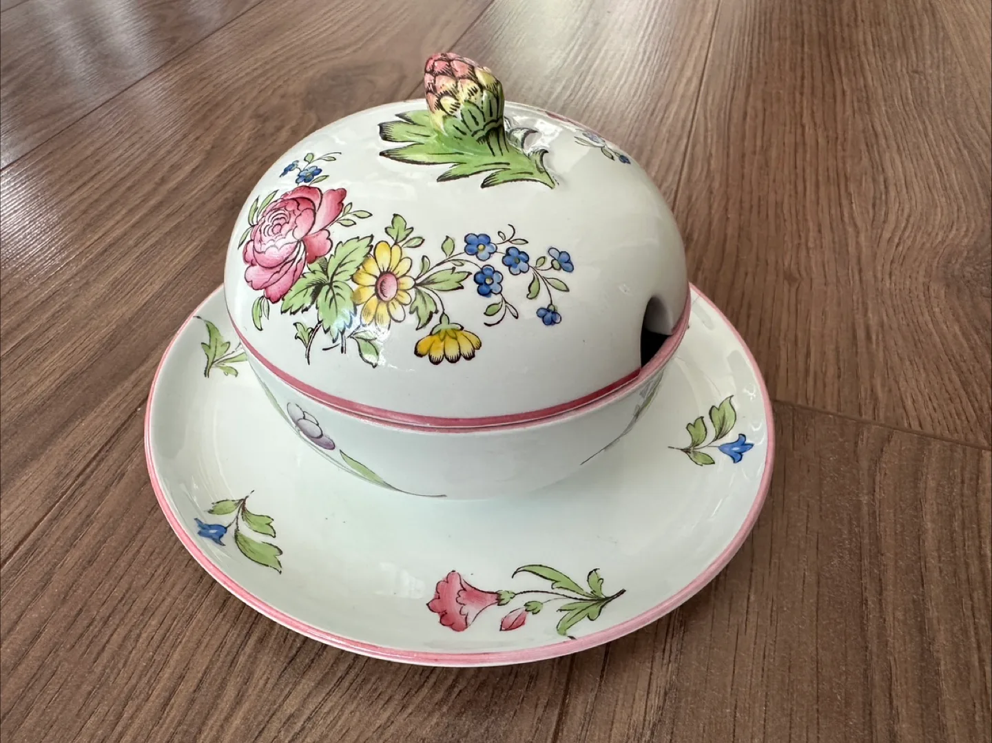 Rare Vintage Spode Lidded Dish