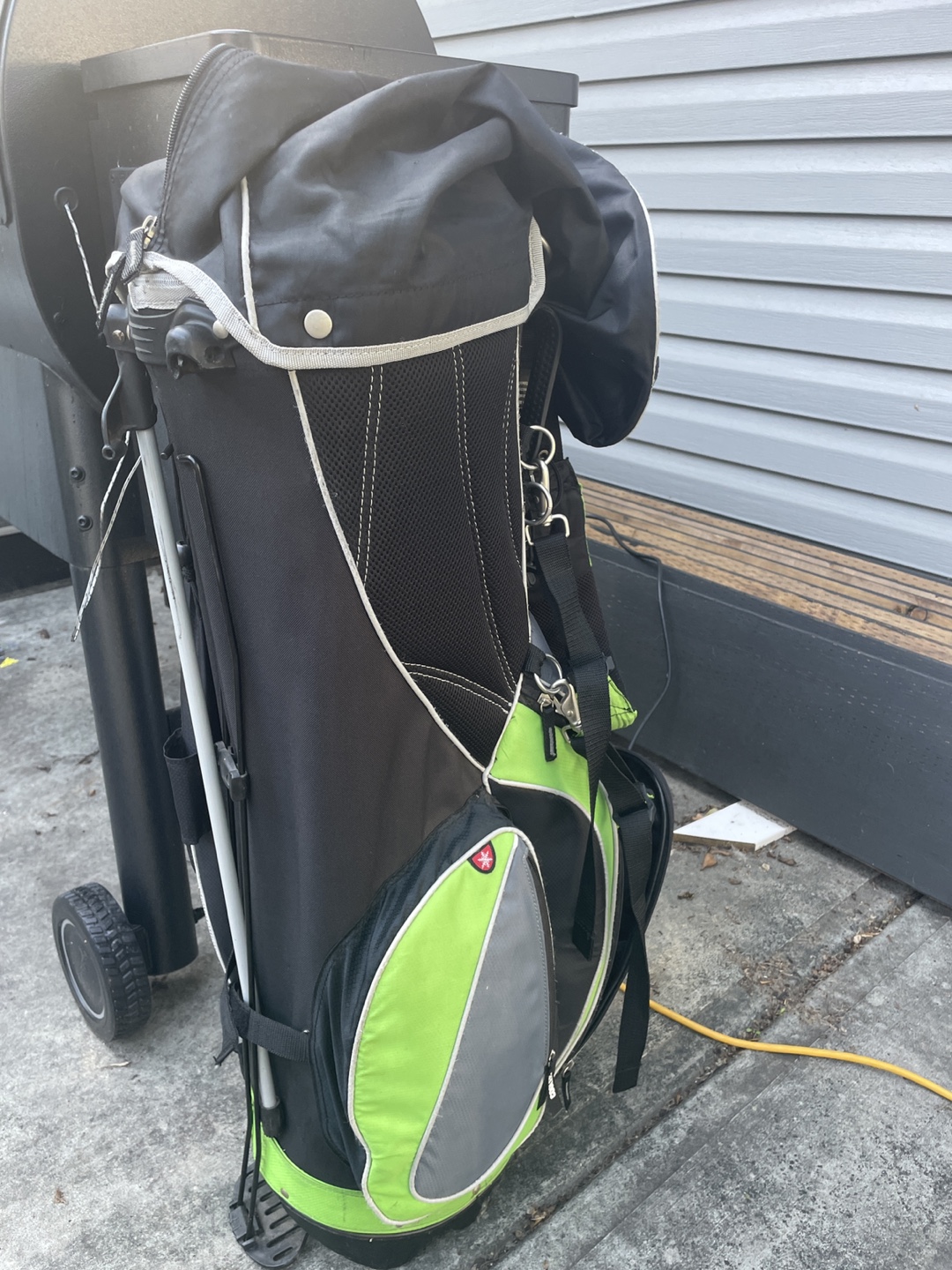 Golf Bag - Black and Green