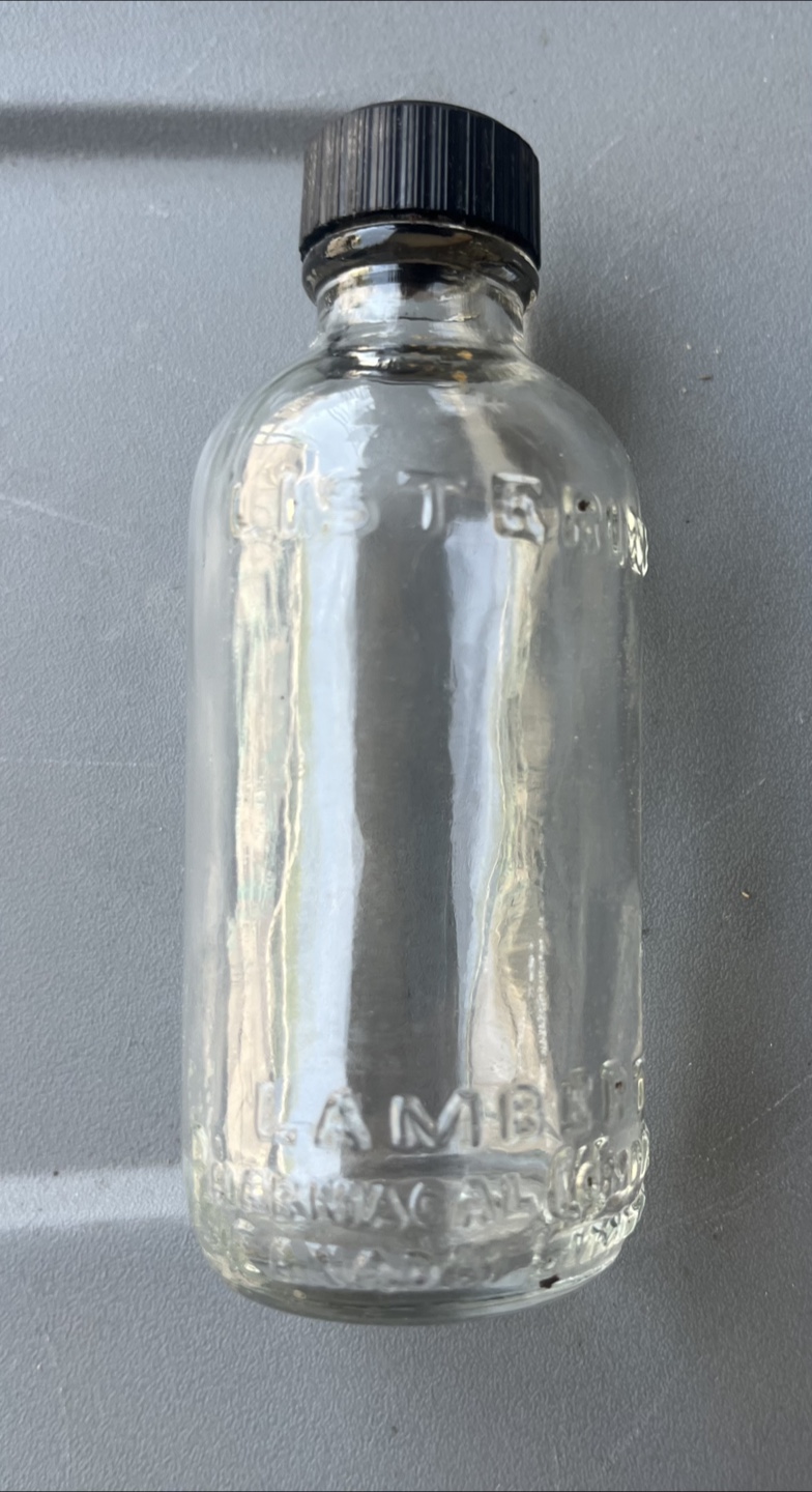 Listerine Lambert Glass Bottle