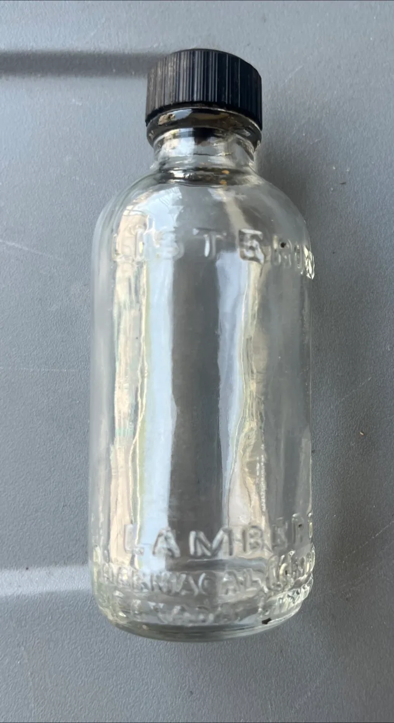 Listerine Lambert Glass Bottle thumbnail