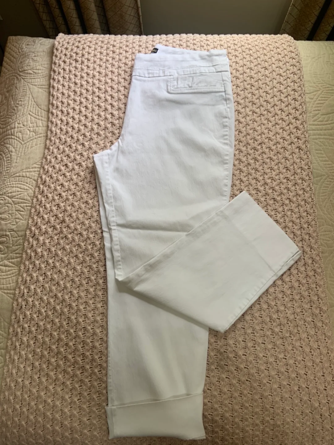 Renuar White Pants - Size 14 thumbnail