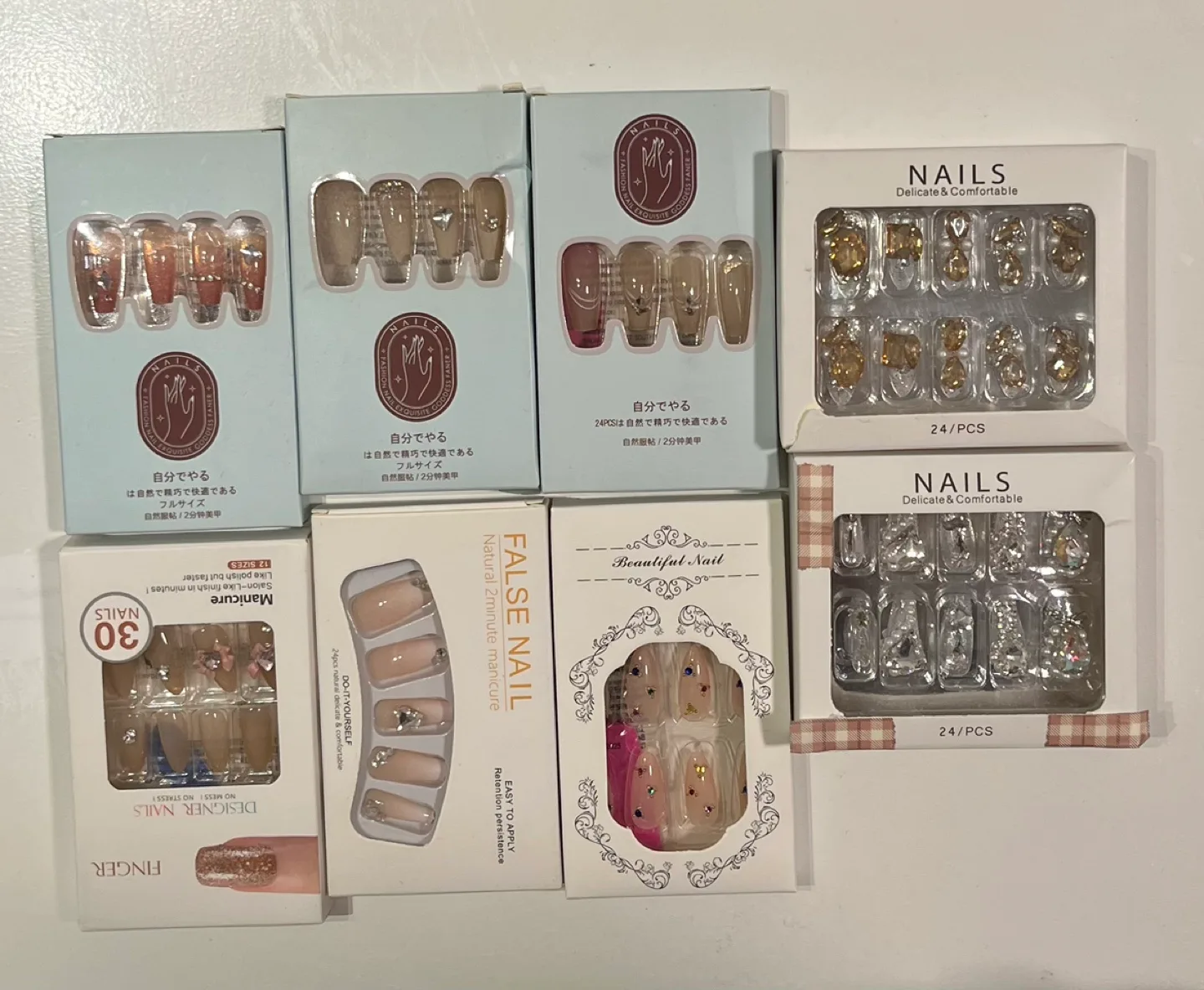 Variety of Press-On Nail Sets thumbnail