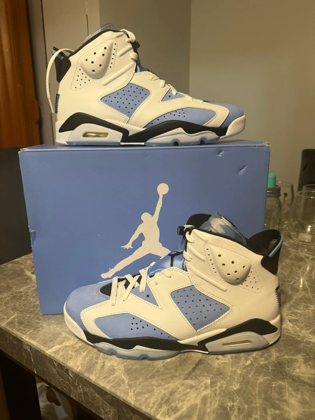 Air Jordan 6 UNC University Blue | Size 10.5 image indicator(3)