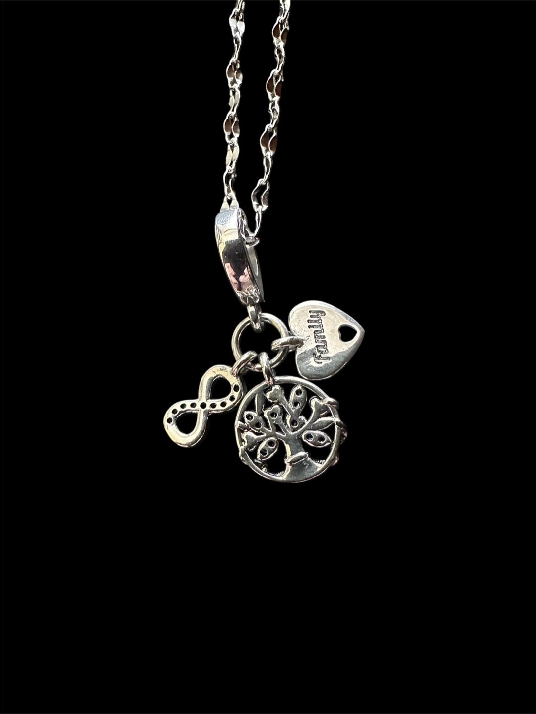 Silver Charm Necklace
