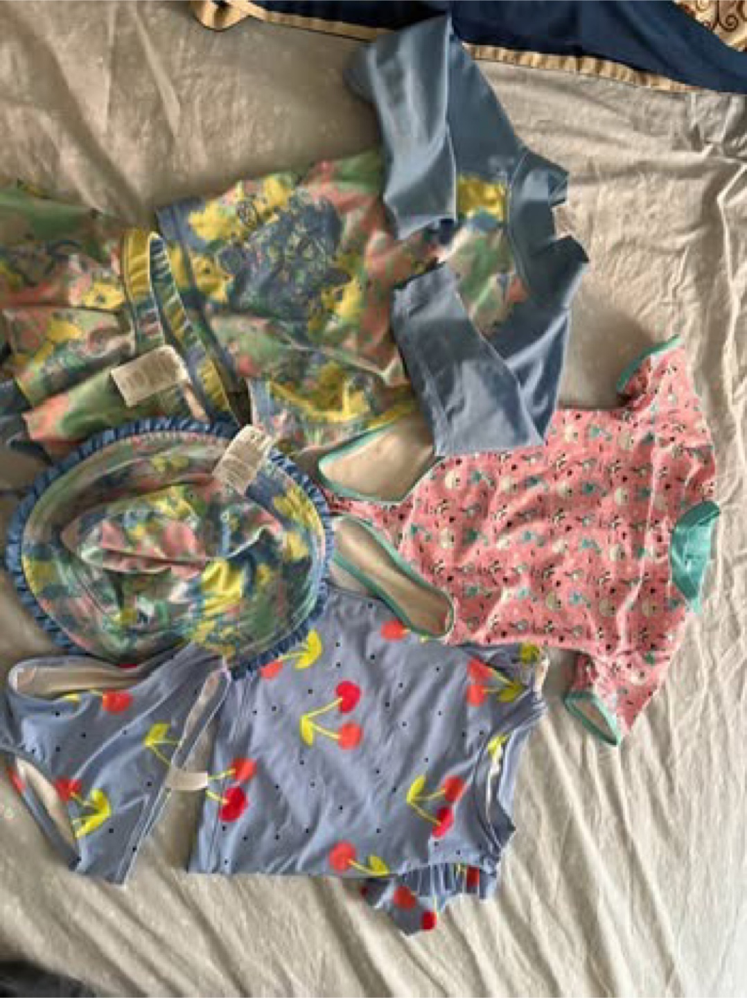 Toddler Girl Swimwear 3T – Set of 3 for $5️⃣