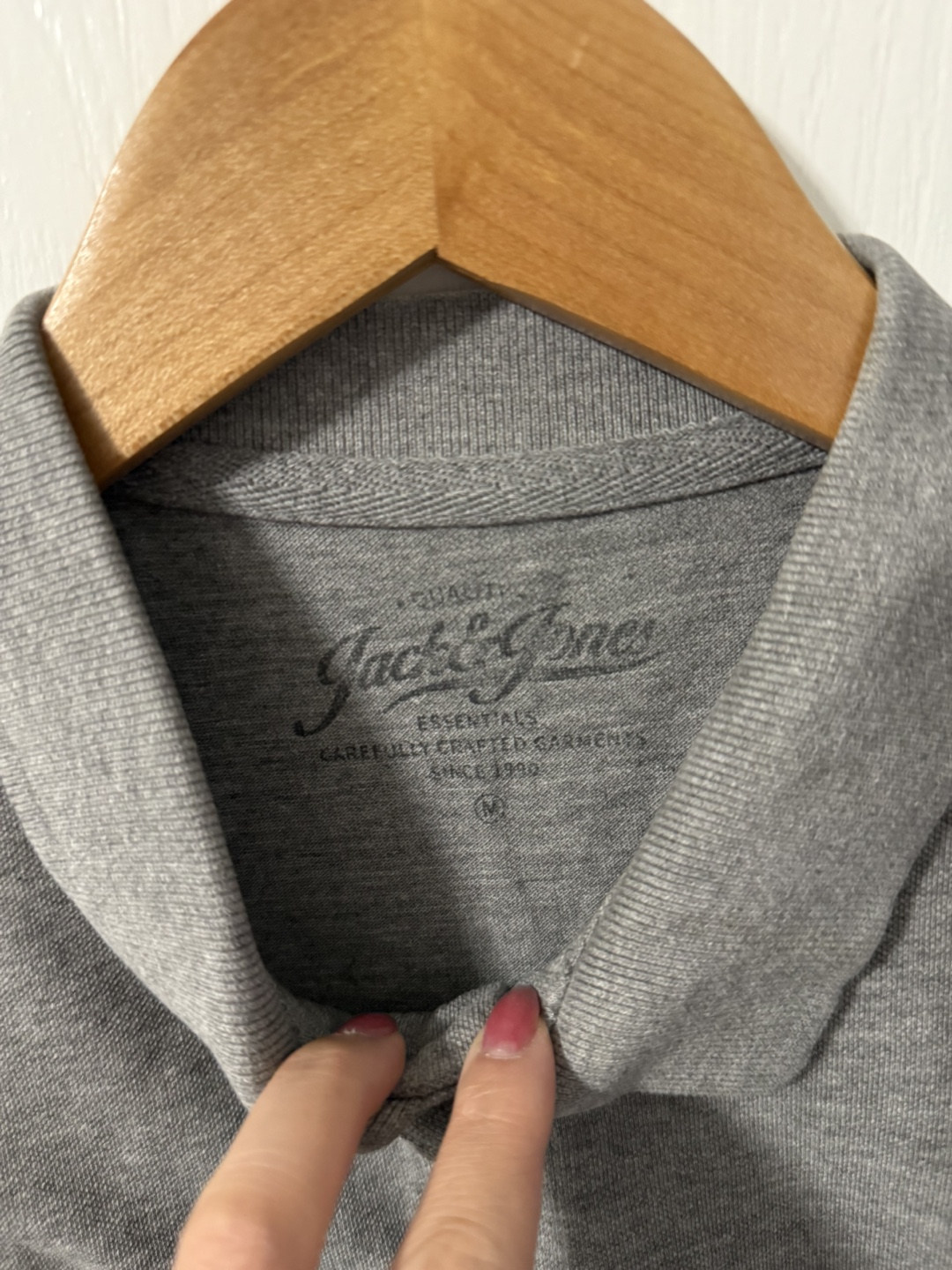 Jack & Jones Essentials Grey Polo Shirt - photo 2