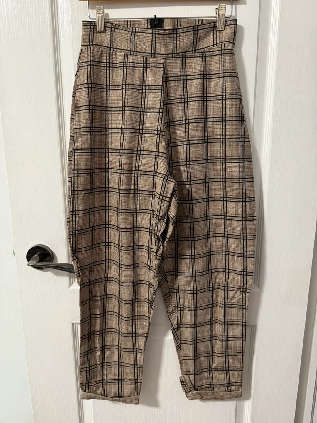 PrettyLittleThing Plaid Pants - Size 4 thumbnail