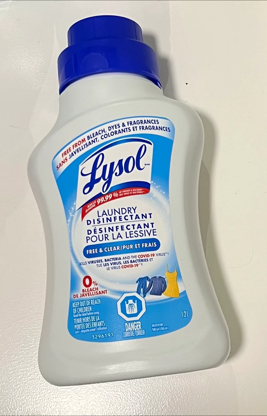 Lysol Laundry Disinfectant - Free & Clear thumbnail